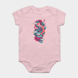 Asian Dragon Cool Baby Bodysuit